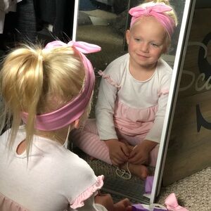 Boutique Wear It Like Mads Handmade Silky Tie Knot Headband